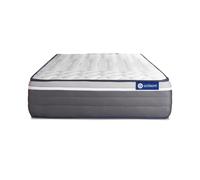 ACTISOM Matelas 90x200 Latex+Memoire de forme Maxi epaisseur 7zones de confort