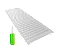 Matelas aérien de camping - lit gonflable gonflable avec pompe intégrée | Utilisez à tout moment, n'importe où pliable et pliable aérien léger pour la tente, les voyages en plein air, l'utilisation de