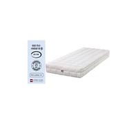 Matelas + Alèse 120x190 x 20 cm Ferme + Oreiller Visco - Déhoussable Housse Lavable - Noyau Poli Lattex HR Dernière Génération - antibactérien -