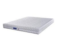 Matelas + Alèse 160x200 x 19,5 cm - Special Sommier Electrique - une Face Soutien Ferme et une Face Soutien Très Ferme - Dehoussable Housse Lavable - G