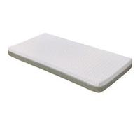Matelas Aloé Vera Déhoussable 70x140x10 cm Blanc/Vert Olive - CANDIDE - Blanc Blanc G