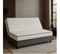 Matelas - Alse - Clic Clac 140x200 cm - Ferme - Mousse Haute Résilience - Imperméable