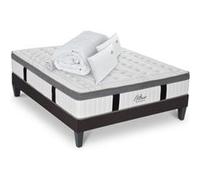 Matelas Altesse Mousse Haute densité Accueil Mémoire de forme+ sommier + accessoires - 140 x 200 cm
