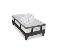 Matelas Altesse Mousse Haute densité Accueil Mémoire de forme+ sommier + accessoires - 90 x190 cm
