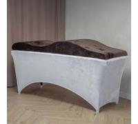 Matelas Anatomique en Mousse à mémoire de Forme - 60 х 180 cm - Table de Massage - Coussin - Extension de Cils