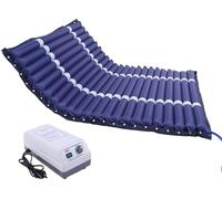 Matelas Anti-Escarres Avec Pompe, Prévention Des Ulcères Et Escarres, Matelas À Pression Alternée Imperméable Pour Personnes Âgées Et Alitées,Lit Gonflable Anti-Escarre Lits D'hôpitaux 195×150cm