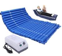 Matelas anti-escarres - Matelas à pression d'air alternée avec pompe pour prévenir les maux de lit et soulager la pression pour les personnes âgées, handicapées et alitées