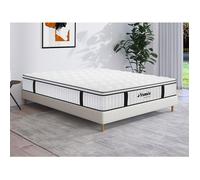 Matelas anti-feu ressorts ensachés et surmatelas intégré DELICE de DREAMEA HOTEL - 160x200cm