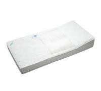 Matelas Anti-Reflux avec plan Incliné et cale bébé amovible Made in France Blanc 60x120