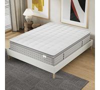Matelas ASTRAEUS - 160 x 160 cm - Épaisseur 28 cm - Véritable Chef d'œuvre de Technologies innovantes pour des Nuits d’Exception -