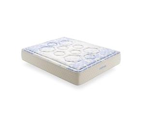 Matelas Atmosphère à Ressorts ensachés viscoélastique 90 x 190 cm, Hauteur 30 +/- 2 cm. FermetéMoyennement élevée.Matris
