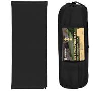 Matelas autogonflant - SPRINGOS - 50 x 180 cm - Noir - Camping - Sac de transport inclus