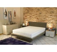 Matelas Avec Latex Naturel 80 Kg/M3 Dehoussable Housse Lavable À 30° Hauteur 21 Cm Soutien Souple Natural - 2x70x190 Blanc