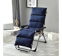 Matelas Bain de Soleil Transat, Coussin Chaise Longue Matelas Chaise Longue Relax AntidéRapant Coussin Transat Jardin ExtéRieur Doux Matelas Bain de Soleil (Color : Style1, Size : 175x50x12cm)