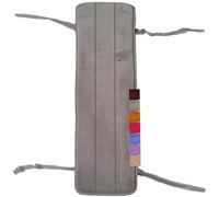 Matelas Banquette 30x30 Matelas Canap 70x40 Matelas Exterieur Epais Galette Banc Exterieur ILiemao Matelas de Sol Matelas de Banc Matelas EntréE pour Banc 90cm Matelas Chaise Longue Exterieur(Grey 1o,