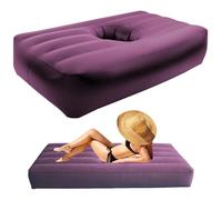 Matelas BBL avec Trou après Chirurgie, 79x43x11 Pouces ergonomiques PVC Soft PVC Chaise BBL, Matelas aérien Pliable pour Le Camping à Domicile Randonnée en extérieur intérieur, mobilité Quotidienne