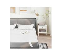 Vidaxl Protège-Matelas Blanc 120x200 Cm Imperméable Blanc