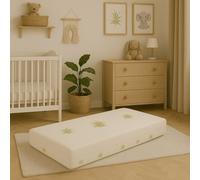 Matelas bébé 60x120 cm - 11 cm de hauteur - Dehoussable - Housse lavable 40° - - Mousse confort - Usage quotidien - 60x120 - MATELAS BABY