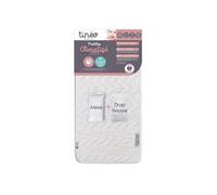 Tineo Matelas Climatisé 60x120 Cm + Drap Housse + Alese (Lot)