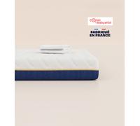 Matelas bébé 60x120 Tediber - Hypoallergénique & anti-acarien - Fabriqué en France - Idéal de 0 à 5 ans - Alèse bébé offerte