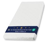 Totsy Baby Matelas Bebe 80x160 cm pour Enfant lit et Voyage - Bébé Respirant roulé Matelas en Mousse avec Lavable Housse pour Lits Sol ou Berceau 80 x 160 Oeko-Tex