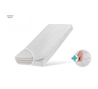 Matelas Bébé 90x200 - Latex Royal + Housse Aloe Vera - Déhoussable - Double Fermeté - Épaisseur 10 cm - Matelas lit enfant