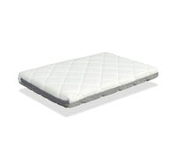 Matelas Bébé Berceau 75x52 Epaisseur 7 Cm Mini Bunny - Déhoussable, Lavable, Adaptable Et Respirant