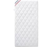 Matelas Bébé Climatisé - 60x120x10 cm - Reversible - Déhoussable - Anti Acarien - Fabrication Française