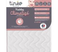 Tineo Matelas Bébé Climatisé 60x120 Cm