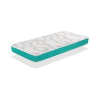 Matelas Bébé Milu Vert 60x120 Epaisseur 11 Cm - Noyau En Mousse Perforée Et Respirant Vert