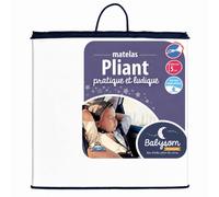 Matelas Bébé Pliant 60x120x5 Cm Rose 60X120
