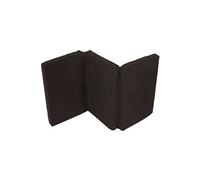Nattou Matelas épais pour lit parapluie, Pliable, Épaisseur 5 cm, Avec housse de transport, 120 x 60 x 5 cm, Noir