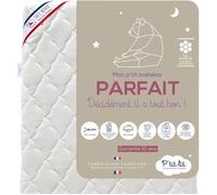 Matelas Bébé P'tit Lit - 60x120 cm - Ultra Respirant Été / Chaud et Douillet Hiver - Anti-Acarien