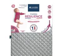 Matelas bébé résilience - ferme et équilibré gris foncé 70X140