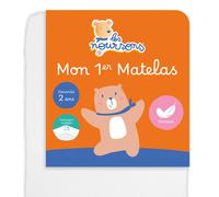 Matelas Bébé - Réversible Blanc 60X120