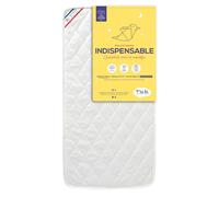 Matelas bébé sans substances nocives L'INDISPENSABLE 60x120 - Blanc - Garantie 5 ans - P'tit Lit