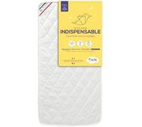 Matelas bébé sans substances nocives L'INDISPENSABLE 70x140 Blanc G