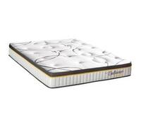 BELLECOUR Matelas 3.0 140x190 cm Hauteur 30 cm | Ressorts ensachés + Mousse Mémoire de Forme | Accueil Moelleux, Soutien Ferme | Made in Europe