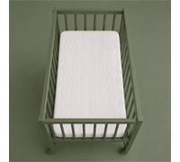 Matelas Berceau Bamboo Forme Rectangulaire Blanc 40X80