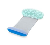 Matelas Bestway Hamac - Plush - Blanc/Vert/Bleu - 145x87 cm - Extérieur