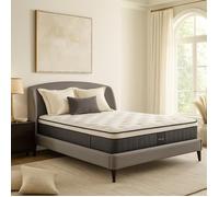 Matelas Black Diamond 200x200 by Sampur | Épaisseur 24 cm - Mémoire de Forme - Soutien Equilibré - Ressorts Ensachés - Longévité