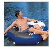 Matelas Bouée gonflable fauteuil flottant Intex 58854 Bleu G