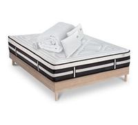 Matelas Calliope Mousse Haute densité Accueil Mémoire de forme+ sommier + accessoires - 160 x 200 cm G