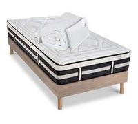Matelas Calliope Mousse Haute densité Accueil Mémoire de forme+ sommier + accessoires - 90 x190 cm