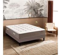 Epeda Matelas capitonné Le Majestueux – ressorts ensachés, cachemire et soie 80x190 G