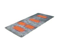 Matelas Chauffant pour Sac de Couchage, 3 Temperatures Reglables Couverture Chauffante 5 Zones, Tapis Chauffant Électrique pour Sac de Couchage, Par Temps Froid Canapé Bureau Maison Tente Randonnée Sa