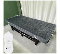 Matelas Chauffant pour Table De Massage, Couverture Chauffante, Surmatelas pour Table De Massage, 3 Niveaux De Chaleur, pour Table De Tatouage et Lit De Salon De Beauté,180cm Without Holes