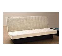 Matelas Clic Clac 140x190 Latex Naturel de densité 80 Kg/m3 et Mousse Poli Lattex Indéformable Tissu Strech très résistant - Hauteur 10 cm - Soutien Ferme + Protège Matelas OFFERT GOLD10 G