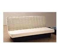 Matelas clic clac 140x190 latex naturel de densité 80 kg/m3 et mousse poli lattex indéformable tissu strech très résistant - hauteur 15 cm - soutien e G