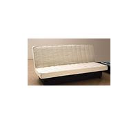 Matelas Clic Clac 140x190 Latex Naturel de densité 80 Kg/m3 et Mousse Poli Lattex Indéformable Tissu Strech très résistant - Hauteur 10 cm - Soutien
